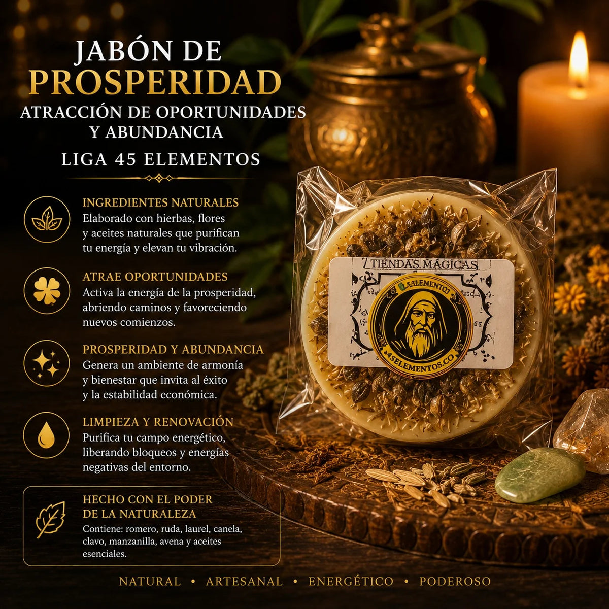 Jabón Atracción De Prosperidad