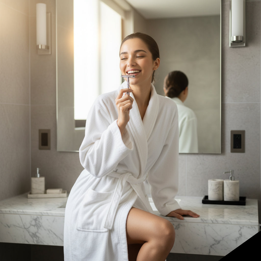 Maquina De Afeitar DON BRAVO Premium Clásica 🧔+ 5 Repuestos