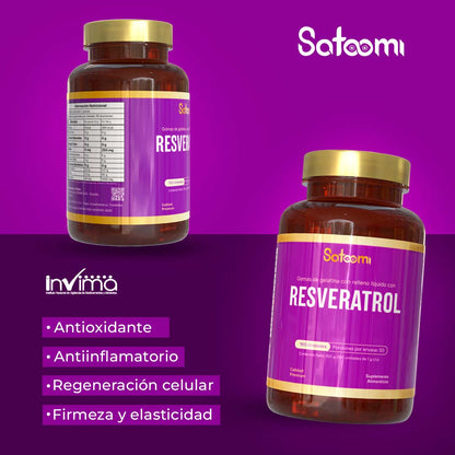 Resveratrol antienvejecimiento