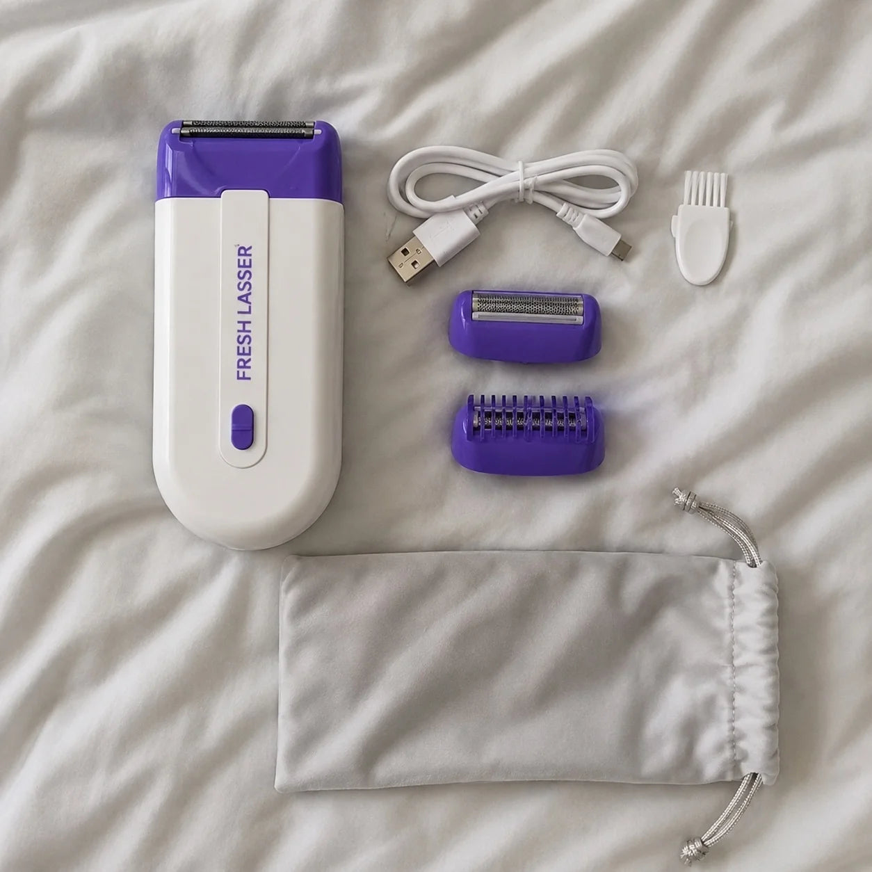 FRESH LASSER™ Depiladora Eléctrica Inalámbrica