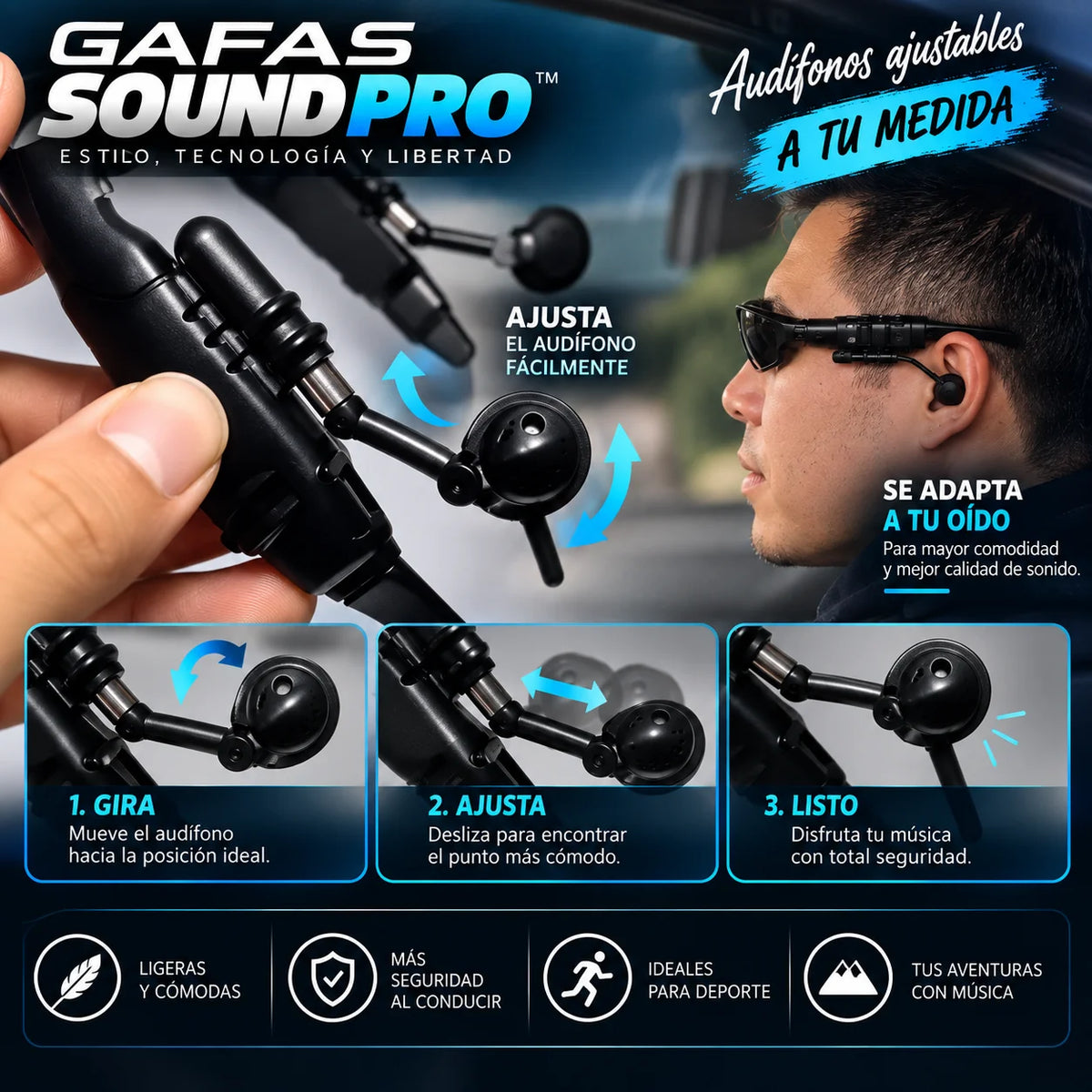 GAFAS SOUND PRO