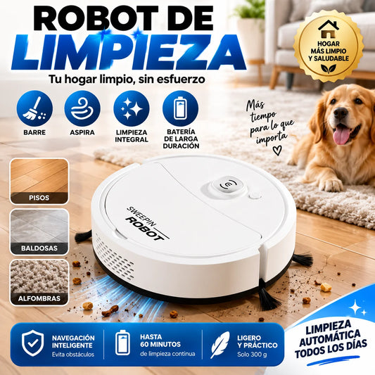 Aspiradora Robótica Recargable