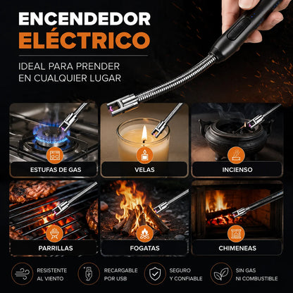 Encendedor De Plasma, Recargable 🔋
