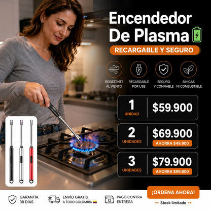 Encendedor De Plasma, Recargable 🔋