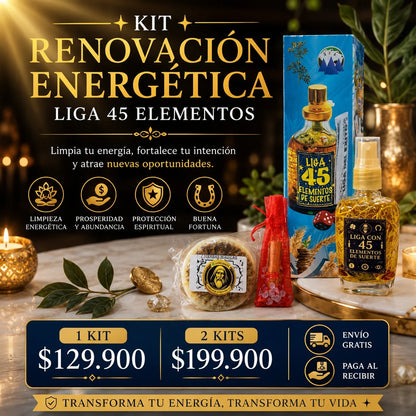 KIT DE RENOVACION ENERGETICA | LIGA DE 45 ELEMENTOS