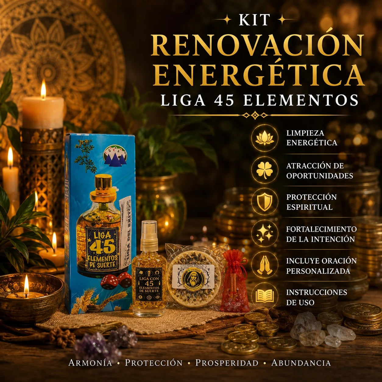 KIT DE RENOVACION ENERGETICA | LIGA DE 45 ELEMENTOS