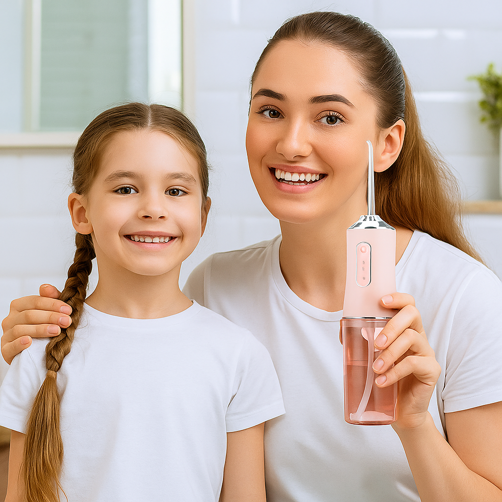 🦷 IRRIGADOR BUCAL POWER MAX® + 4 BOQUILLAS GRATIS