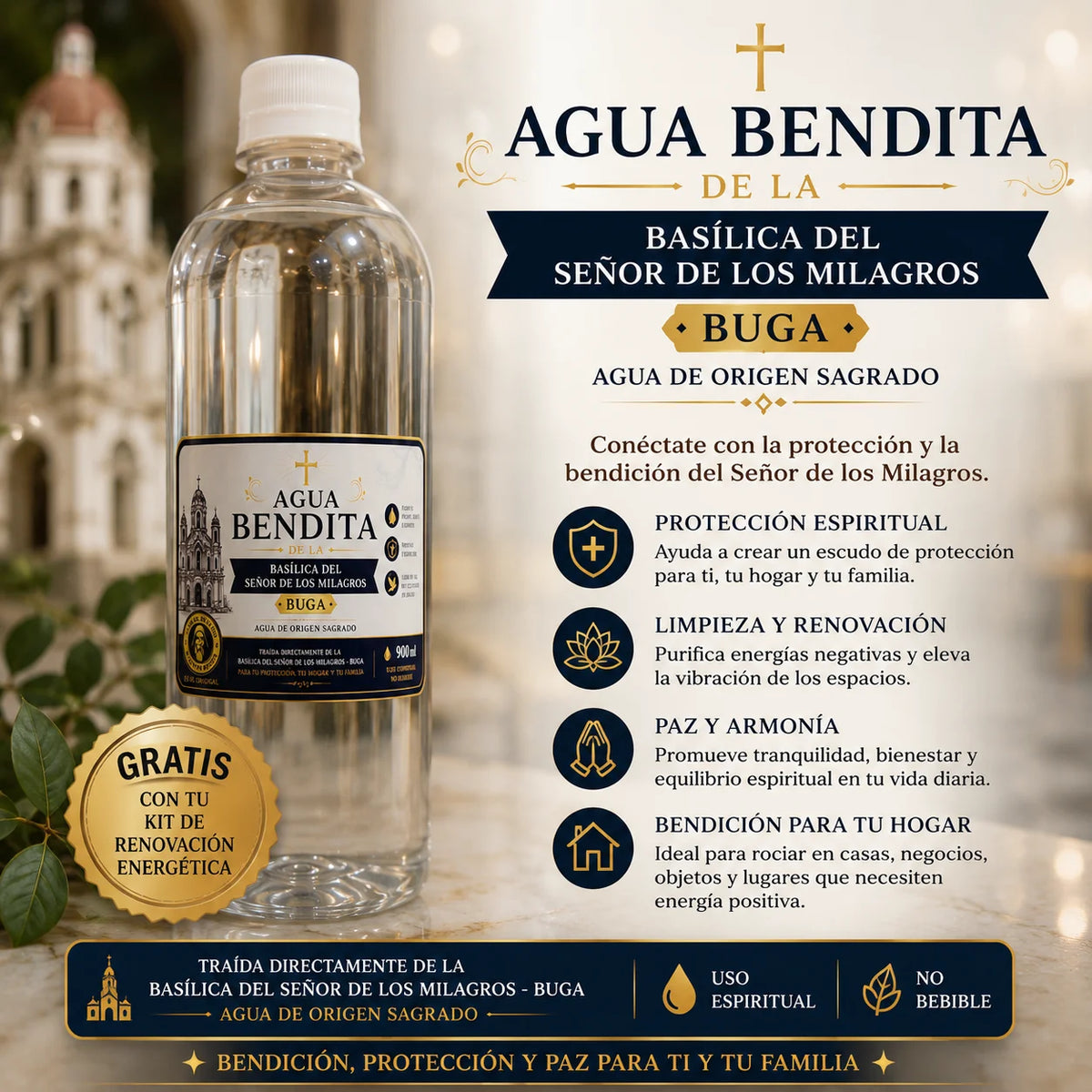 KIT DE RENOVACION ENERGETICA | LIGA DE 45 ELEMENTOS + AGUA BENDITA Gratis