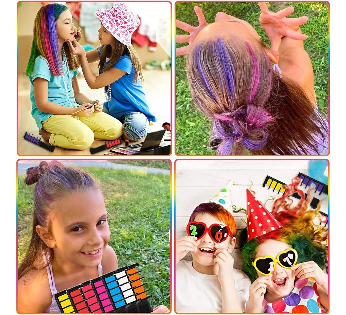 PEINE DAZZLING COLORS PARA CABELLO 🎨10 COLORES