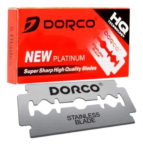 PAQUETE X 20 UNIDADES DE HOJAS DE AFEITAR DORCO