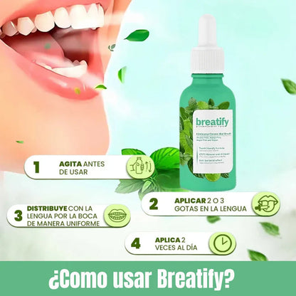 Breatify® Gotas 30ML  ¡NO MAS MAL ALIENTO!