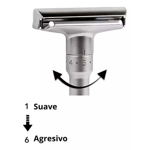 💈 MÁQUINA DE AFEITAR PREMIUM | 6 NIVELES DE CORTE + 5 REPUESTOS ✨