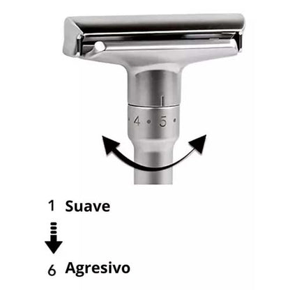 💈 MÁQUINA DE AFEITAR PREMIUM | 6 NIVELES DE CORTE + 5 REPUESTOS ✨