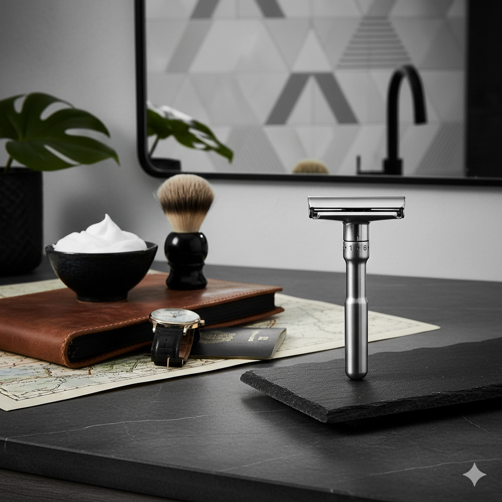 💈 MÁQUINA DE AFEITAR PREMIUM | 6 NIVELES DE CORTE + 5 REPUESTOS ✨