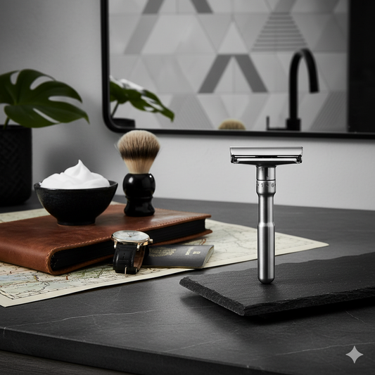 💈 MÁQUINA DE AFEITAR PREMIUM | 6 NIVELES DE CORTE + 5 REPUESTOS ✨