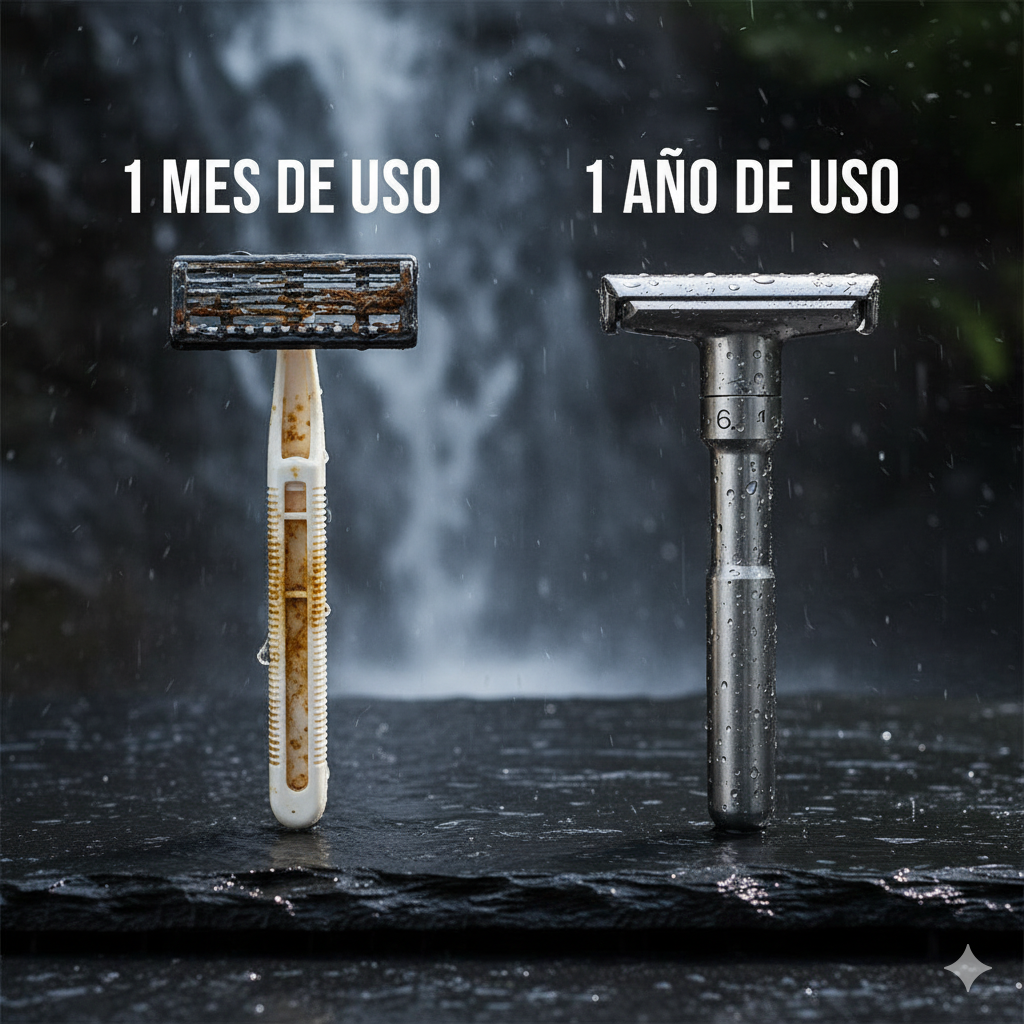 💈 MÁQUINA DE AFEITAR PREMIUM | 6 NIVELES DE CORTE + 5 REPUESTOS ✨