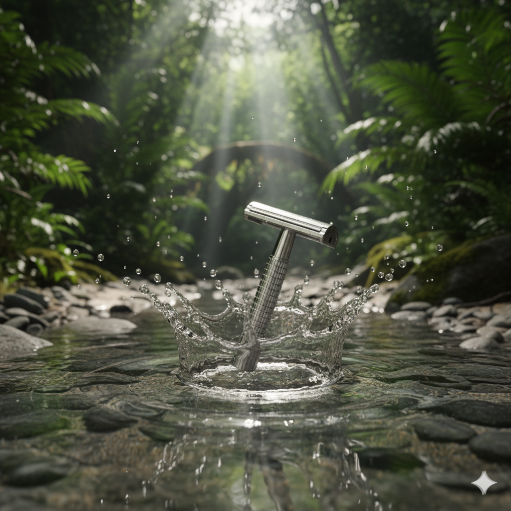 Maquina De Afeitar DON BRAVO Premium Clásica 🧔+ 5 Repuestos