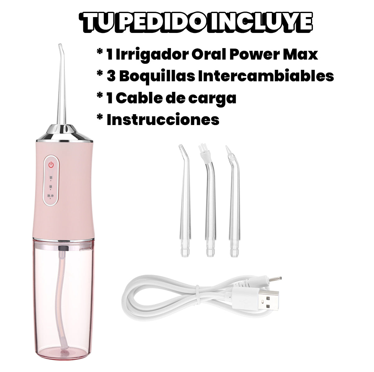 🦷 IRRIGADOR BUCAL POWER MAX®