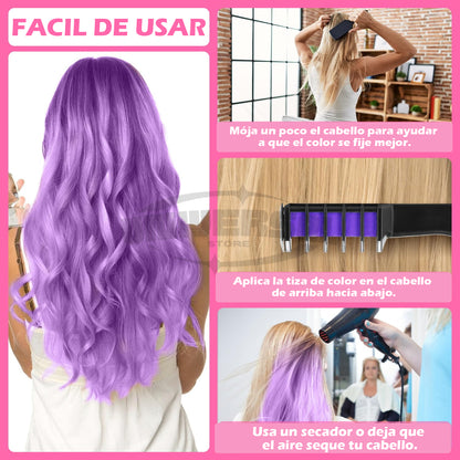 PEINE DAZZLING COLORS PARA CABELLO 🎨10 COLORES