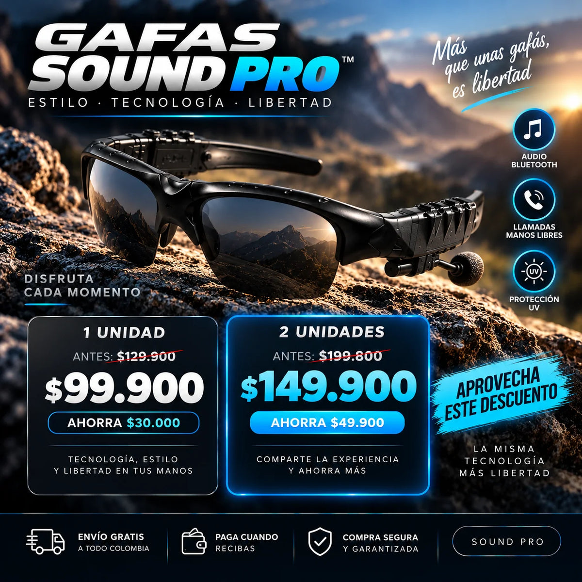 GAFAS SOUND PRO